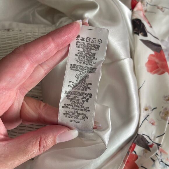 NWT City Chic Womens Plus 18 Dress Vintage Posey Saffron Floral A-Line Pockets - Picture 4 of 11